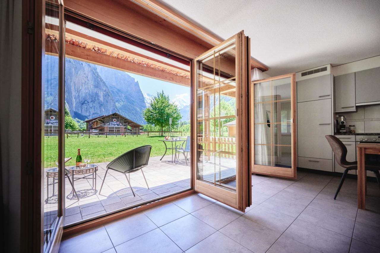 Apartment Truemmelbach, Comfortabl & Cozy, Private Terrace With Best Views Lauterbrunnen Zewnętrze zdjęcie