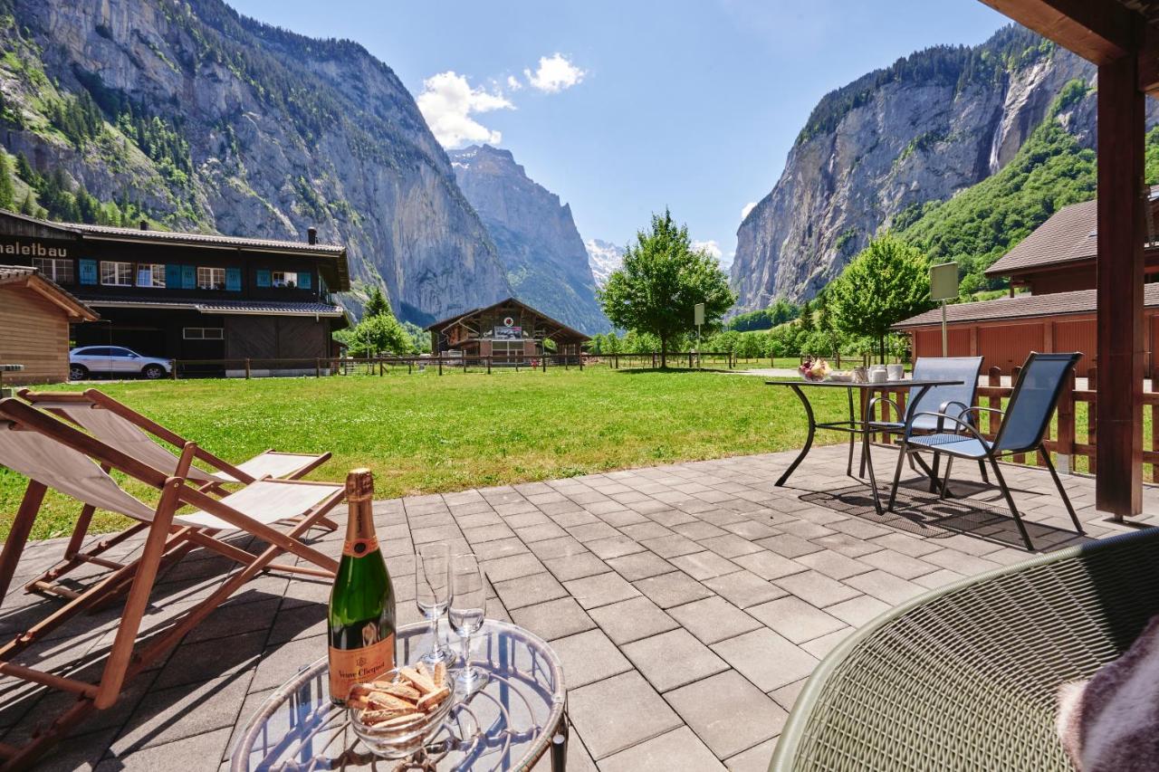 Apartment Truemmelbach, Comfortabl & Cozy, Private Terrace With Best Views Lauterbrunnen Zewnętrze zdjęcie