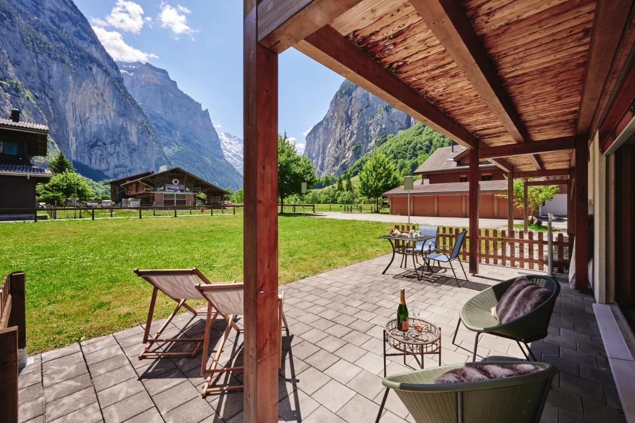 Apartment Truemmelbach, Comfortabl & Cozy, Private Terrace With Best Views Lauterbrunnen Zewnętrze zdjęcie