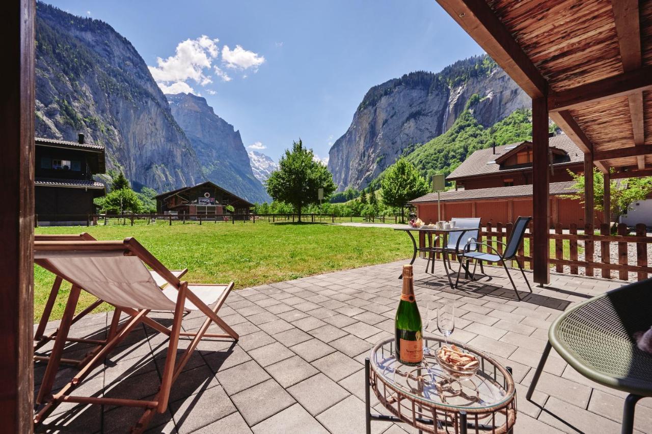 Apartment Truemmelbach, Comfortabl & Cozy, Private Terrace With Best Views Lauterbrunnen Zewnętrze zdjęcie