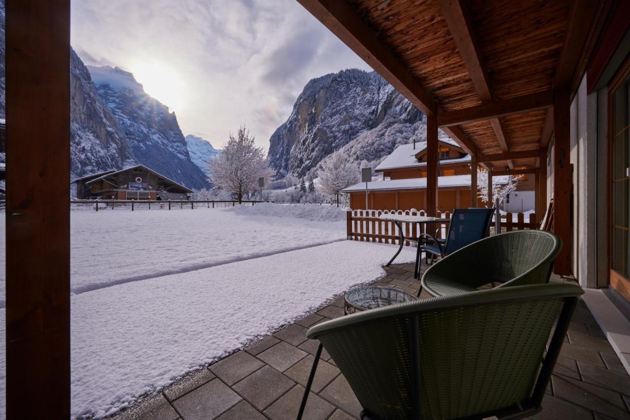 Apartment Truemmelbach, Comfortabl & Cozy, Private Terrace With Best Views Lauterbrunnen Zewnętrze zdjęcie